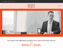 Tablet Screenshot of investordefenselaw.com